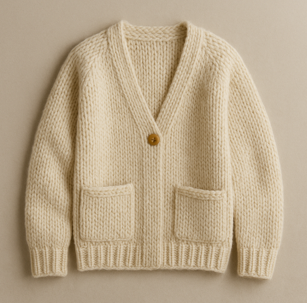 Handmade Cozy Knit Cardigan